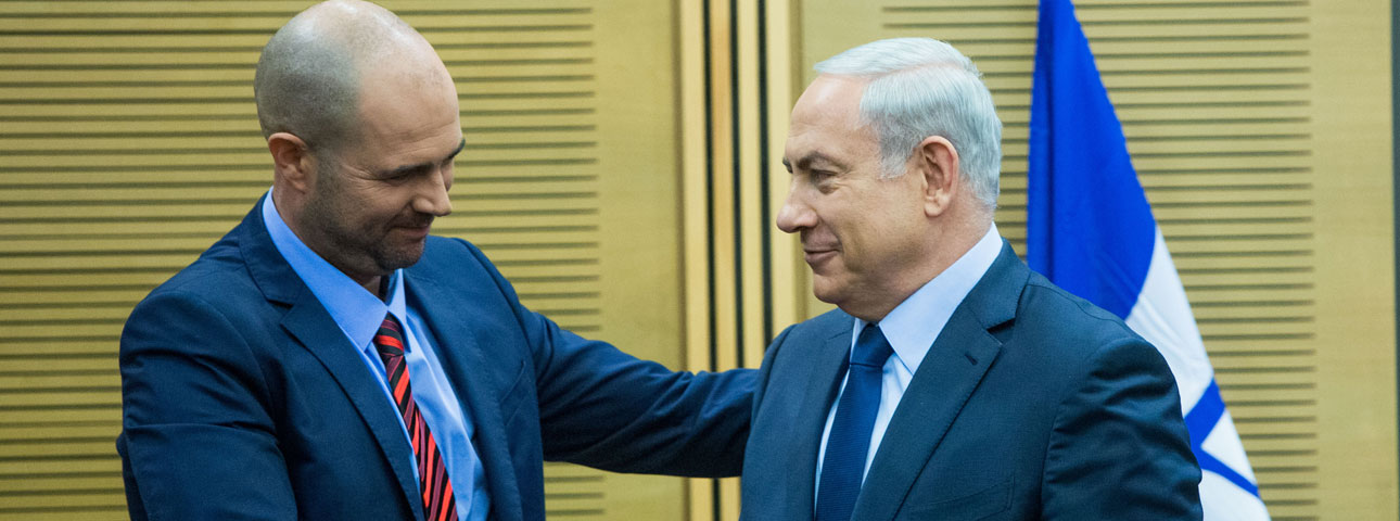 Amir Ohanan and Benjamin Netanyahu | Flash 90