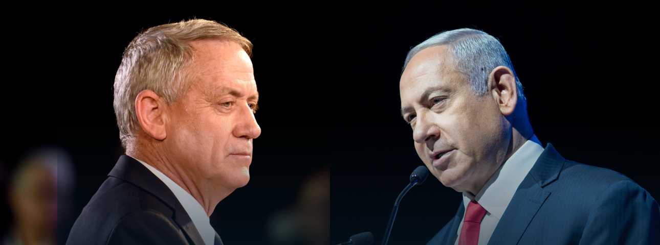 Gantz, Netanyahu