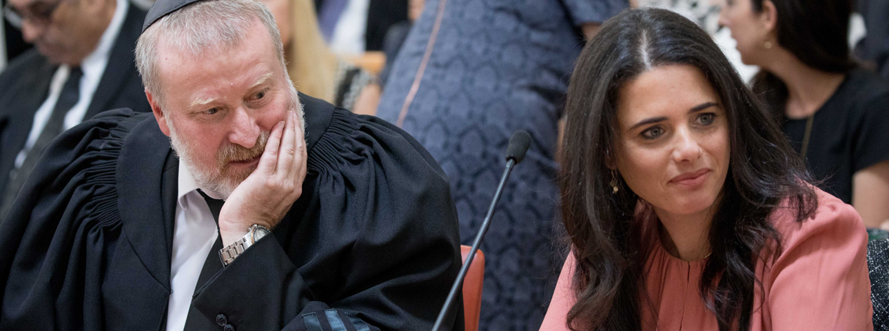 איילת שקד ומנדלבליט