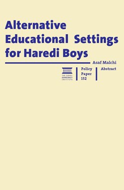 Alternative Education Settings for Haredi Boys