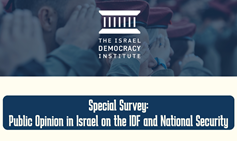 Public Opinion in Israel on the IDF and National Security