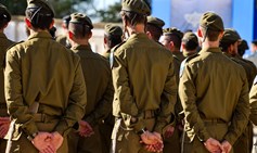 טקס השבעה של חיילי חטיבת החשמונאים, פברואר 2025 | Photo by Jonathan Shaul/Flash90