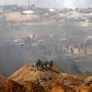 הפגנות ועימותים בגבול עזה, אפריל 2018 | Photo by REUTERS