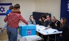 הצבעה בקלפי בירושלים בבחירות לכנסת, מרץ 2020